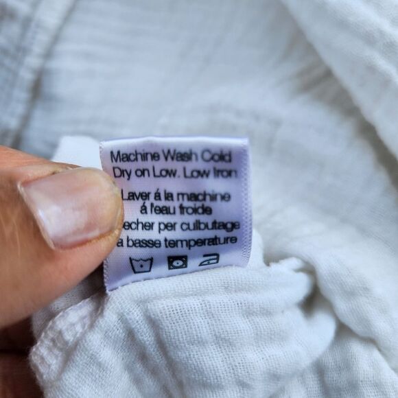 Stark X Off shoulder white gauze top - Picture 3 of 6